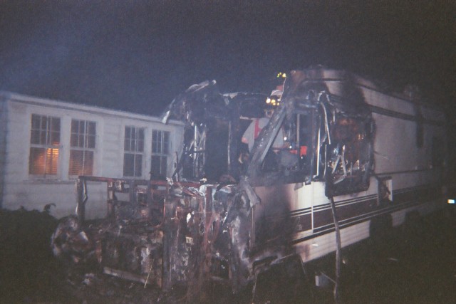 Mobile Home Fire Babbitt road